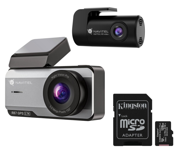 Navitel R87 Dual GPS/2.7K/3,7"/150 + karta 128GB - 1362168 - zdjęcie